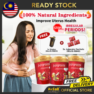 Pure Wellness Outlet ❅【ITSCOLL】Jujigrainz Jujube Goji Berry Chia Seeds Beetroot Blueberry Grain Period Pain Anti Aging Pregnant 红枣枸杞奇亚籽蓝莓经痛♗