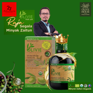Wellness Corne OLIVIE PLUS 30X PATI MINYAK ZAITUN EXTRA VIRGIN OLIVE OIL EXTRA VIRGIN FROM OLIVE HOUSE