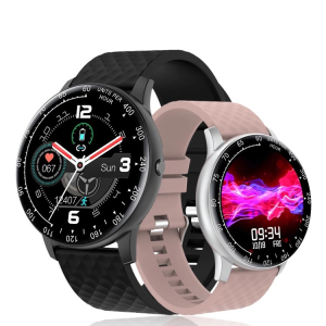 Renewed Vitality Outlet H30 Smart Watch custom wallpaper Full Touch Fitness Tracker Heart rate Blood Pressure Smart Clock IP68 Waterproof watch