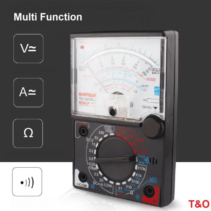 Bluxu mates SAMWA YX-360TR Multimeter Analogue Multi-tester (Ship From ...