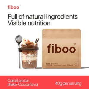千莲 Fiboo High Protein Diet Shake Slimming Body Weight Loss Food Women Meal Replacement Powder (400g)