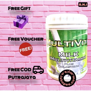 Wellness Corne READY STOCK SUSU LEMBU MULTIVITA MILK PLUS COLOSTRUM (MULTIVITAMIN) 100 ORIGINAL