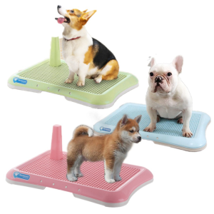 Mountain Village Rice Girl ⚡️Ready Stock⚡️High Quality PP Dog Puppy Training Potty Toilet Pan Trainer Poo Pee Urine Tray 狗厕所