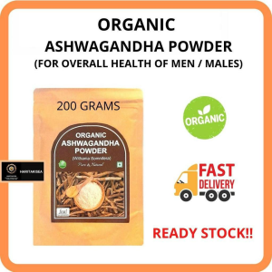 千莲 100 PURE NATURAL ASHWAGANDHA (ASVAGANDHA ASWAGANDHA) POWDER 190 GMS 印度人参粉- Indian Ginseng
