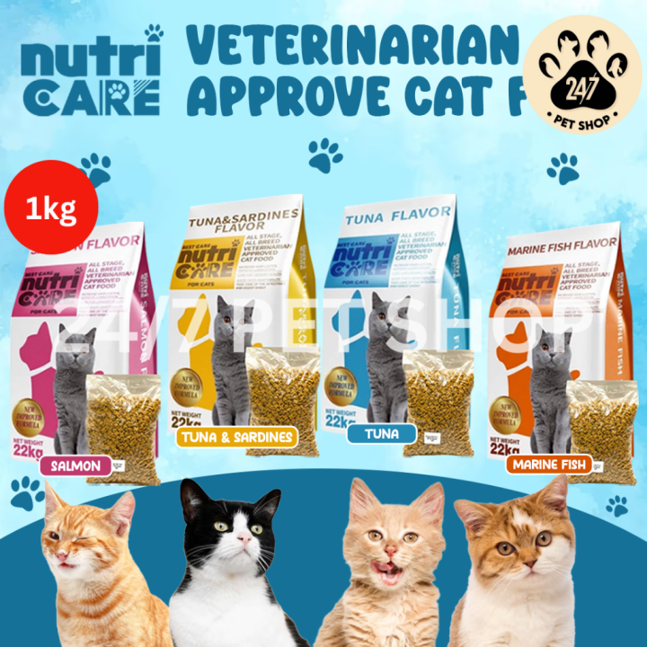 1kg Nutri Care Nutricare All Stages Organic Cat Dry Food Cats All