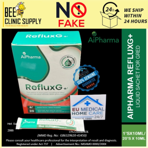 AiPhaa RefluxG Multi Action Sachet Ai Phaa Reflux MultiAction GERD heartburn Gaviscon Generic胃灼热 pedih ulu hati