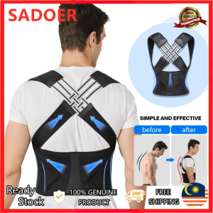 Upgraded Adjustable Back Posture Corrector Belt Women Men Prevent Slouching Relieve Pain Posture Corrects 隐形驼背矫正带矫正姿势防