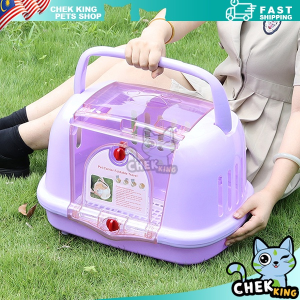 Mountain Village Rice Girl Pet Air Box Portable Travel Carrier Box Consignment Transport Pet Cage Sangkar Kucing