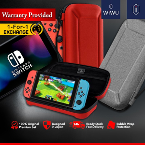 Dimhi mates ✲Nintendo Case For Nintendo Switch Accessories  Portable Eva Protective Hard Case With Handle + Stand Function by Wiwu❦