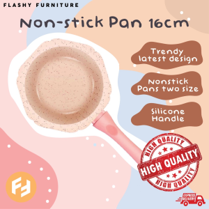 Wellness Corne READY STOCK 18cm 16cm Non Stick Cooking Pans  Baby Cooking Pot Non Stick