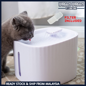 Mountain Village Rice Girl WaggyWaggy Fountain Water Dispenser 3L Pet Cat Dog Feeder Dowl Electric Automaticrinking B 宠物饮水机