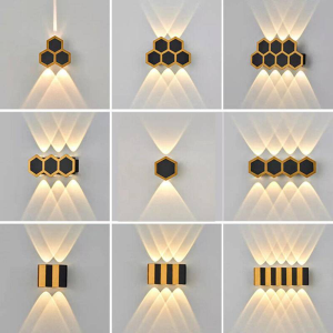 SapphireShops SANX LED Wall Lamp IP65 Waterproof Modern Nordic Indoor Outdoor Lighting Interior Wall Light Fixture For Bathroom Porch