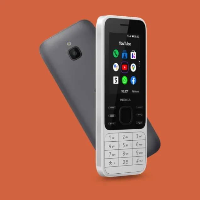 Nokia 6300 4G 4 GB white 512 MB RAM