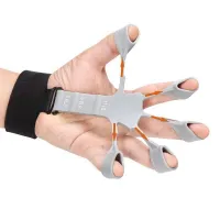 Finger Flexion Extension Trainer Resistance Band Stretcher Arthritis Wrist Training Therapy Grip Device-Hand Strengtheners - Sports & Fitness