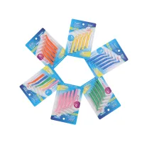 Posh inspired - Premium Quality - 5Pc/box Push-Pull Interdental Brush Oral Care Teeth Whitening Dental Tooth Brush - Innovative Design