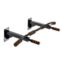 Wall Mounted Pull Up Chin Up Bar - Weight Capacity 200kg - Sports & Fitness