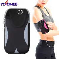 【Grey】Sport Armband Arm Bag Outdoor Multifunctional Exercise Phone Holder Case Gym Pocket Armband Fitness Sweat-proof Casual Arm Bag 4~6 Mobile Phone