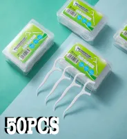 Procare Macromolecule Dental Floss Pick Toothpick Inner dental Cleaner Tooth Picks-50 pcs
