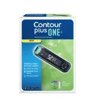 Contour Plus One Glucometer Bluetooth-Enabled Blood Glucose Monitor with Smart Light Feature | Lifetime warranty by Square/Tronzz