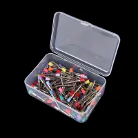 100Pcs Dental Polisher Nylon Latch Flat Brushes Polishing Prophy Brush