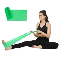 Theraband for Physiotherapy, Stretching, Yoga & Resistance Workout | Latex-Free, Anti-Allergic & Tear-Resistant thera band for exercise, Size 60 X 5 inch