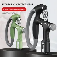 Adjustable countable hand grip 10kg -100kg resistance