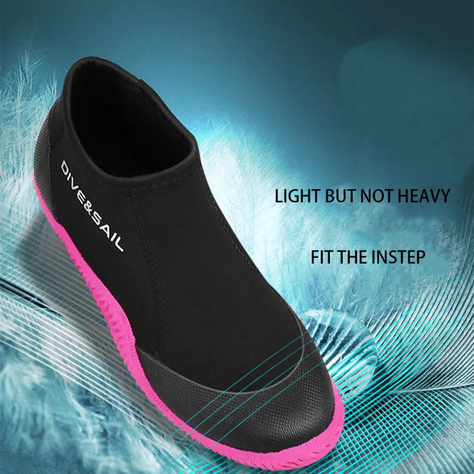 DIVE&SAIL 3MM Neoprene Mens and Womens Scuba Diving Boots Water