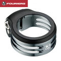 Fouriers Lockable Seatpost Clamp Mountain Bike Seat Post Clamp Road Seat Clip 27.2mm 30.9mm 31.6mm Waterproof Dustproof. 