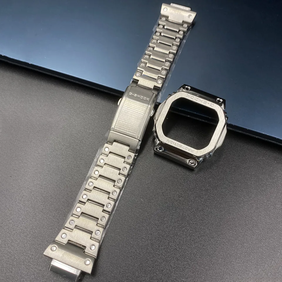 Stainless Steel DW5600 Watch Strap Bezel GW-B5600 DW5610 for