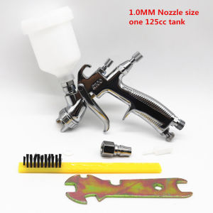 Spray 165CC Mix Tank Air Spray With Paint Mixing Cup And Adapter Mini Spray Paint Spray 1.0mm Nozzle Airbrush
