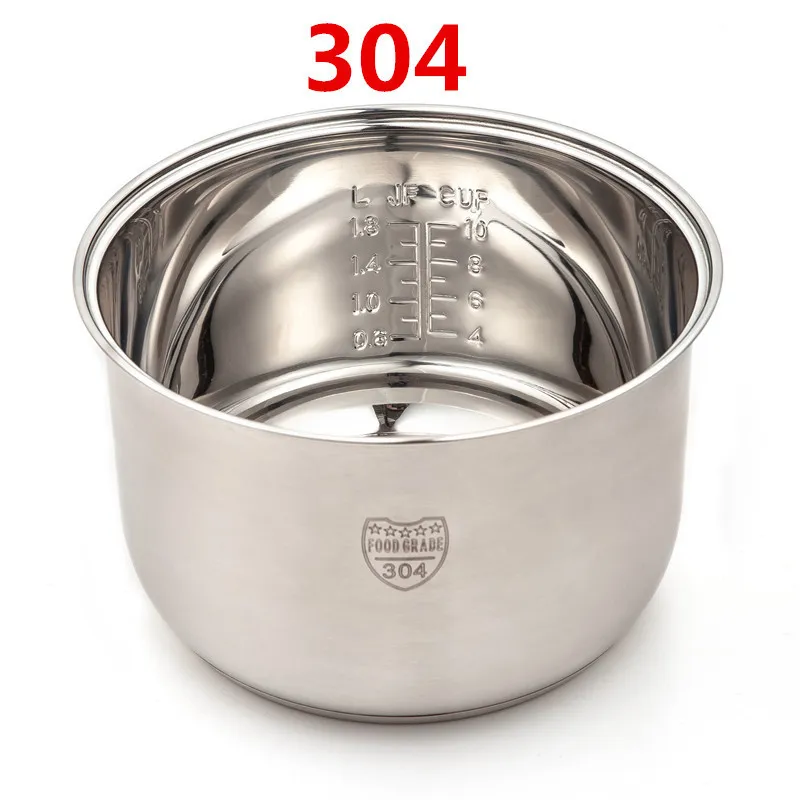 304 stainless steel rice cooker inner container Non stick Cooking