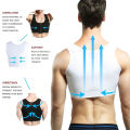 HKS Male control chest Bra Gynecomastia Chest Shaper Vest tops Sexy Men Posture Corrector Compression Shirt Corset. 