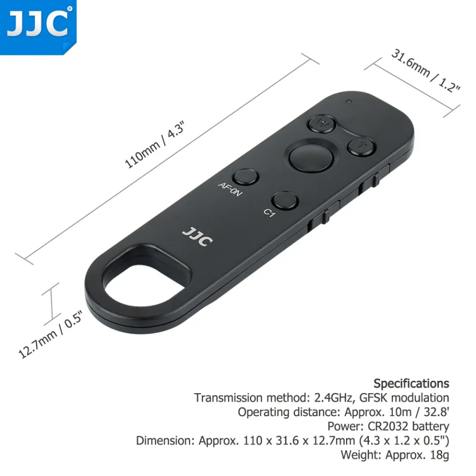 Mando A Distancia Bluetooth Para Sony A7C, A7III, ZV-1, ZV-E10, A6100, A6400, A6700, RX100 VII Y Más – Reemplazo Del RMT-P1BT