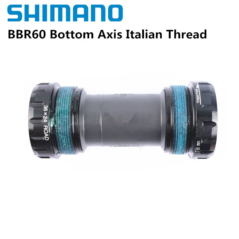Shimano BBR60 Bottom Bracket – Hollowtech II, BSA Threaded 68mm, 105 5800 Series, Road Bike