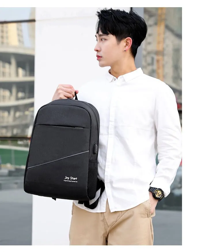 READ Laptop Backpack Men Office Work Men Backpack Business Bag