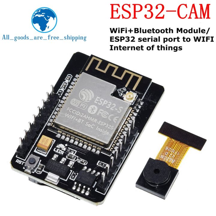 ESP32 CAM WiFi + Bluetooth Module Camera Module Development Board ESP32 ...