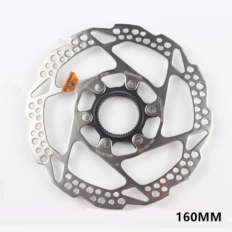 Shimano Center Lock Disc Brake Rotor Bikes Parts SM RT10 RT30 RT54 RT64 160mm  180mm Rotor For MTB Mountain Bikes Disc Brake XT SLX DEORE Bicycle  Accessories store