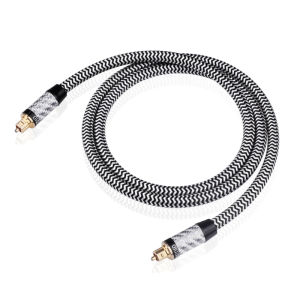 YYAUDIO Toslink Digital Cable Audio Cable Digital Optical Fiber Speaker Wire For TV Blueray PS3 XBOX DVD CD Mini Disc AV