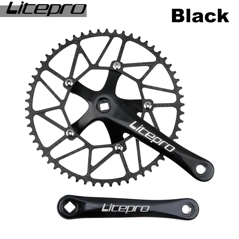 Litepro Folding Bicycle Crank 46/48/50/52/54/56/58T Chainring
