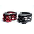 Fouriers Lockable Seatpost Clamp Mountain Bike Seat Post Clamp Road Seat Clip 27.2mm 30.9mm 31.6mm Waterproof Dustproof. 