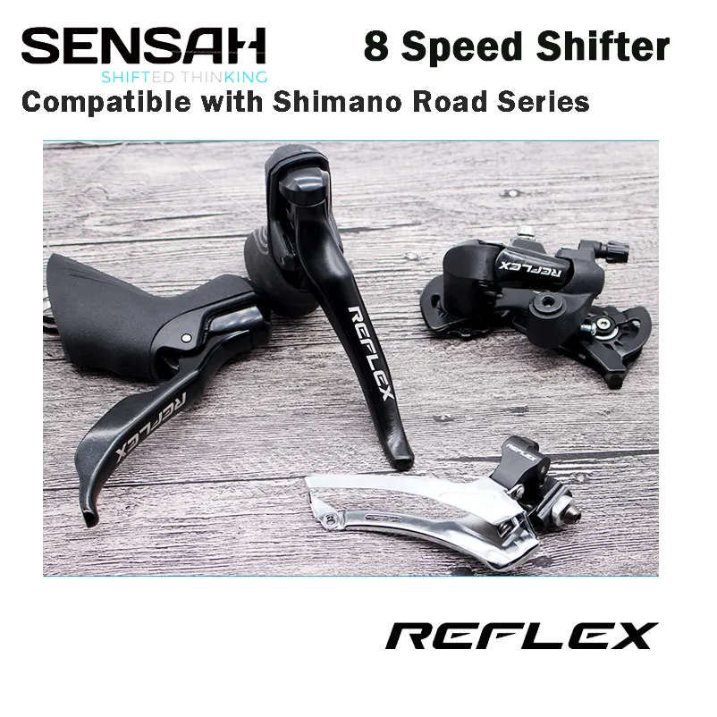 SENSAH groupset REFLEX 2x8 speed brake lever for road bike shifter