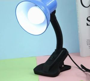 FEIZHUXIANSEN |Adjustable Clamp Desk Lamp with Home Switch and Large Screw Head