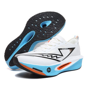 Men Sports Running Shoes Carbon Board Speciality Marathon Breathable Lightweight Womens Comfortable Nonskid Chunta Sneakers