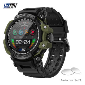LOKMAT Brand New ATTACK Pro Sport Smart Watch Bluetooth Calls Watches 5ATM Waterproof Fitness Tracker Heart Rate Monitor 2023