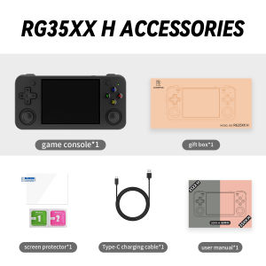 ANBERNIC RG CubeXX & RG40XX H & RG35XX H Retro Handheld Game Console H700 Linux  64-bit 5000 Video Games Supports WIFI Bluetooth