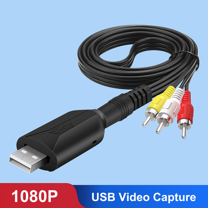 Visual Capture Cable 【Special Offer】 Usb Video Capture Vhs To Digital Rca To Usb 2.0 Audio ...