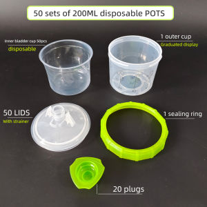 Disposable Plastic Spray Paint With Graduated Water-Based Paint Oil-Based Paint Universal Replaceable Inner Liner 200ML