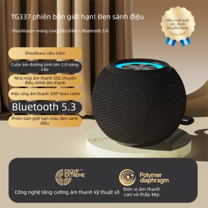 WOMINGTE | Loa Bluetooth Di Động Dùng Trong Nhà Và Ngoài Trời Bass Mạnh Âm Thanh Chất Lượng Cao Pin Dài