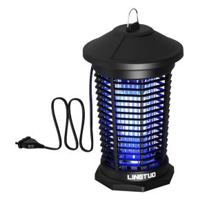 20W UV Bulb Electric Shock Mosquito Killer Lamp 365nm Light Control Fly Trap Flies Insect Killer Bug Zapper Mosquito Lights