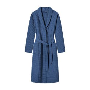 2026 Multi Colors Cotton Mens and Womens Bathrobe Hotel Absorbent and Skin Friendly Couples Long Sleeve Home Clothing Bath Robes